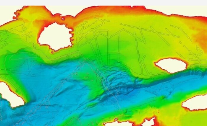 Европейската мрежа за наблюдение и данни за морската среда пуска нова подобрена версия на модел, който показва терена на морското дъно